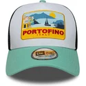 flerfarvet-trucker-kasket-a-frame-location-patch-fra-portofino-fra-new-era