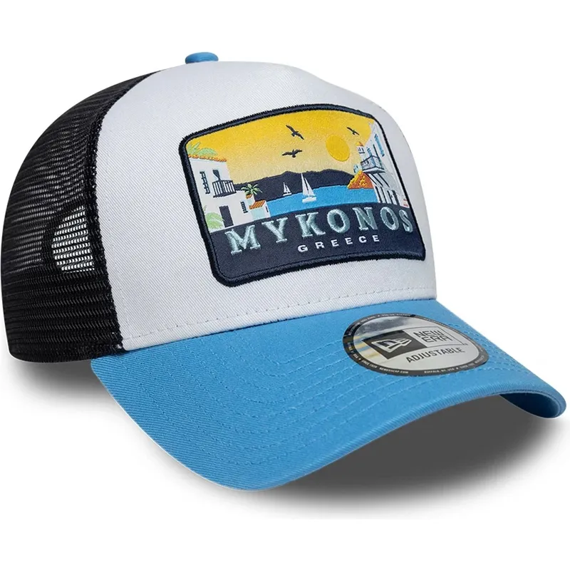 bla-trucker-kasket-a-frame-location-patch-fra-mykonos-fra-new-era