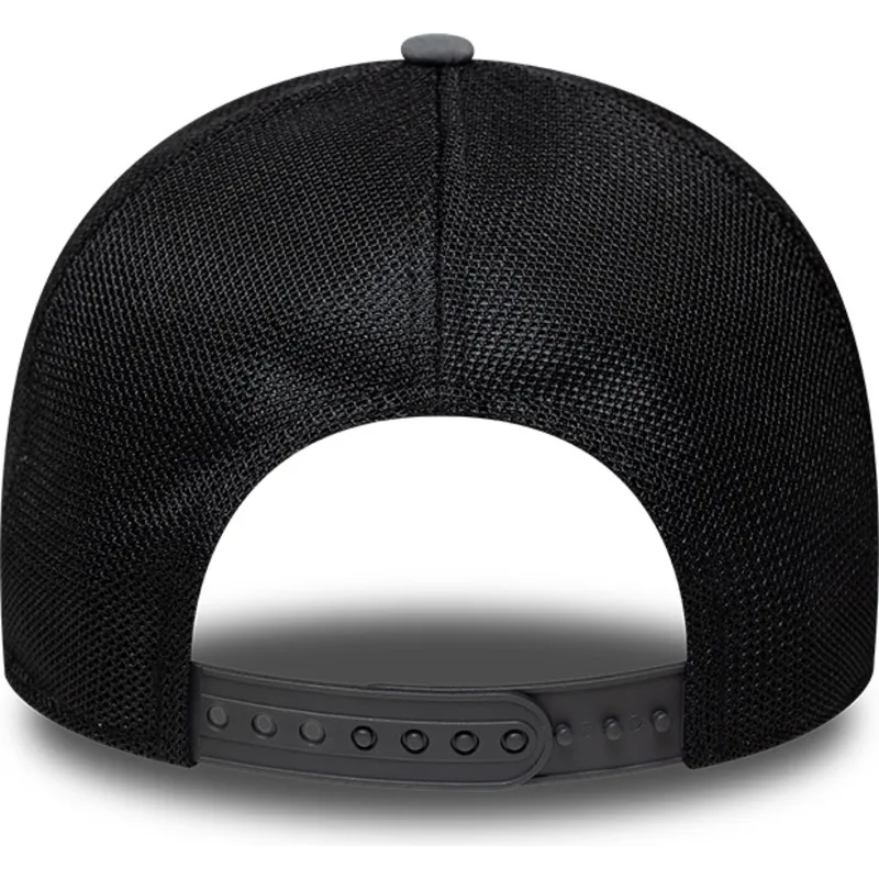 gra-trucker-kasket-med-sort-logo-a-frame-sport-fra-new-york-yankees-mlb-fra-new-era