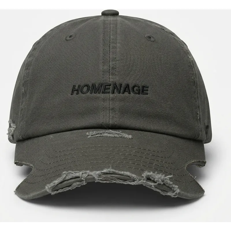 morkegra-justerbar-curved-cap-haute-merchandising-the-90s-fra-homenage