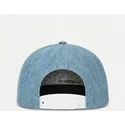 flad-bla-snapback-kasket-denim-money-music-shapes-identity-the-snap-fra-homenage