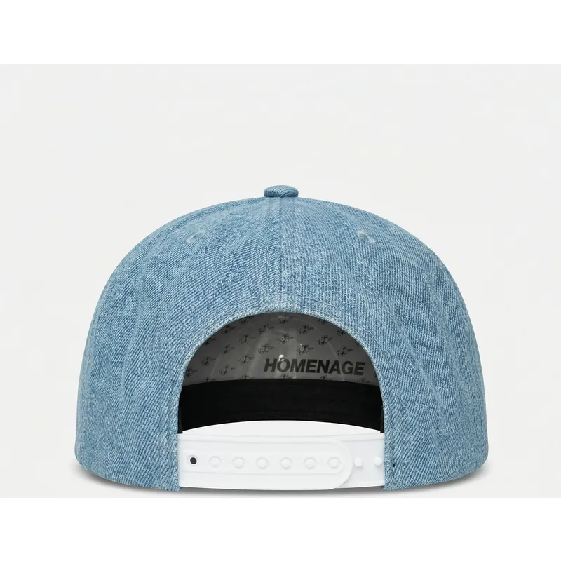 flad-bla-snapback-kasket-denim-money-music-shapes-identity-the-snap-fra-homenage