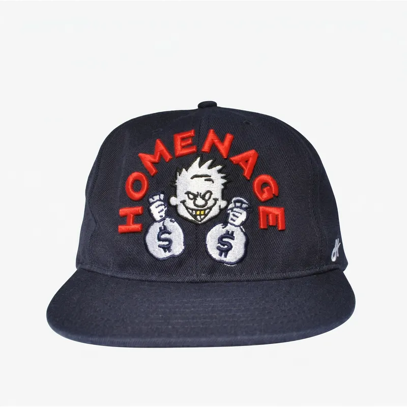 flad-kasket-marinebla-snapback-money-music-shapes-identity-the-snap-fra-homenage