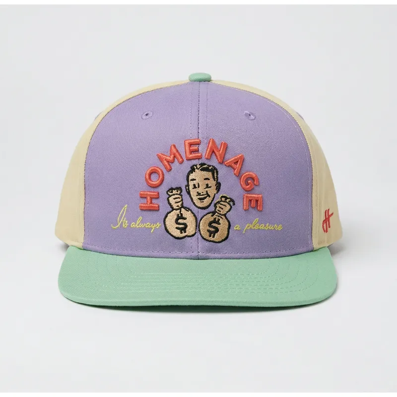 buet-kasket-multifarvet-snapback-money-music-shapes-identity-the-snap-fra-homenage