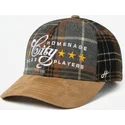 buet-kasket-multifarvet-snapback-plaid-players-sport-the-ball-fra-homenage