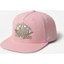 flad-rosa-snapback-kasket-lasky-skylines-the-retro-fra-homenage