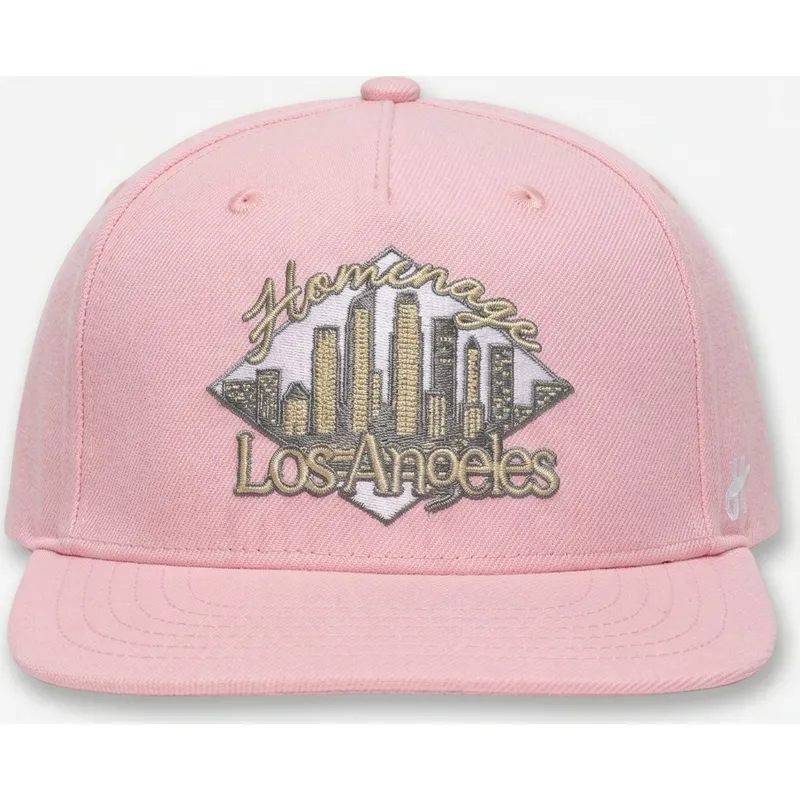 flad-rosa-snapback-kasket-lasky-skylines-the-retro-fra-homenage