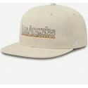 flad-beige-snapback-kasket-los-angeles-skylines-the-snap-fra-homenage