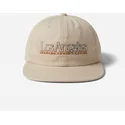 flad-beige-snapback-kasket-los-angeles-skylines-the-snap-fra-homenage