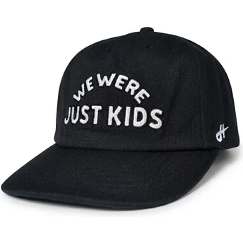 Sort snapback-kasket med buet skygge Just Kids The Retro fra Homenage