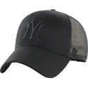 sort-trucker-kasket-med-sort-new-york-yankees-mlb-logo-mvp-branson-fra-47-brand