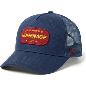 Trucker kasket marineblå Work 1975 Workwear The Trucker fra Homenage