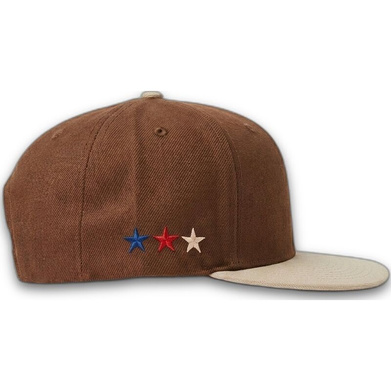 flad-kasket-morkebrun-snapback-squadron-military-surplus-the-retro-fra-homenage