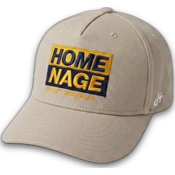 Buet beige snapback-kasket Decker Workwear The Retro fra Homenage