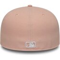 flad-rosa-fitted-kasket-59fifty-league-essential-fra-new-york-yankees-mlb-af-new-era