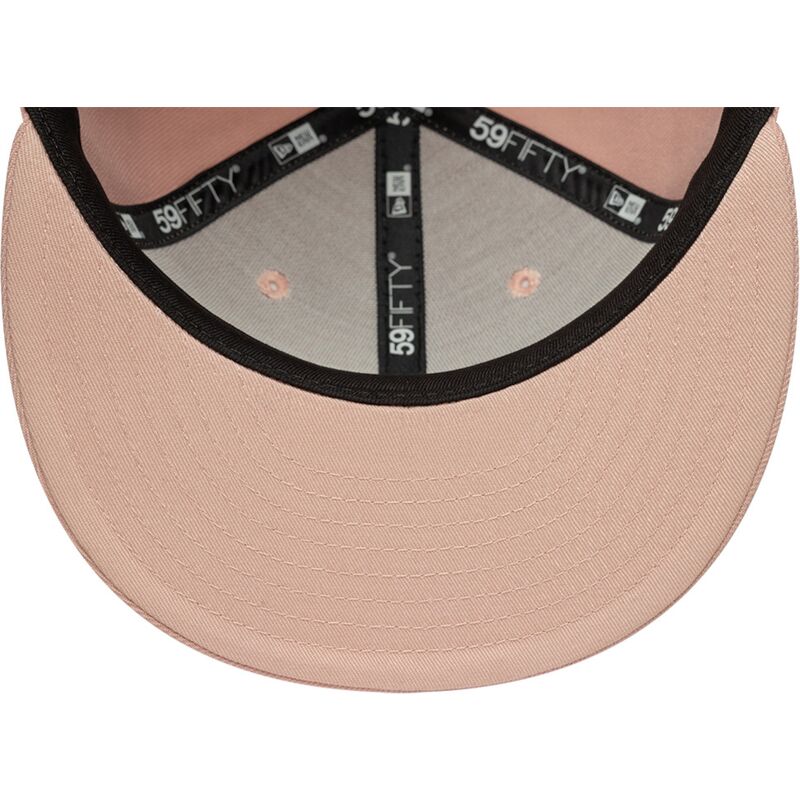 flad-rosa-fitted-kasket-59fifty-league-essential-fra-new-york-yankees-mlb-af-new-era