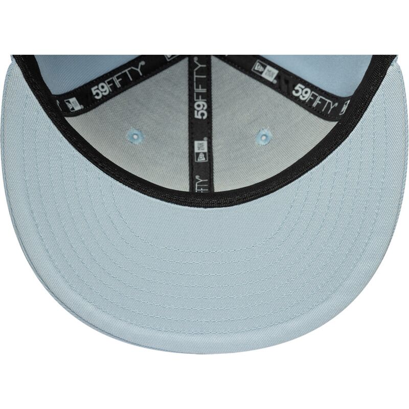 lysebla-fitted-flat-cap-59fifty-league-essential-fra-new-york-yankees-mlb-af-new-era