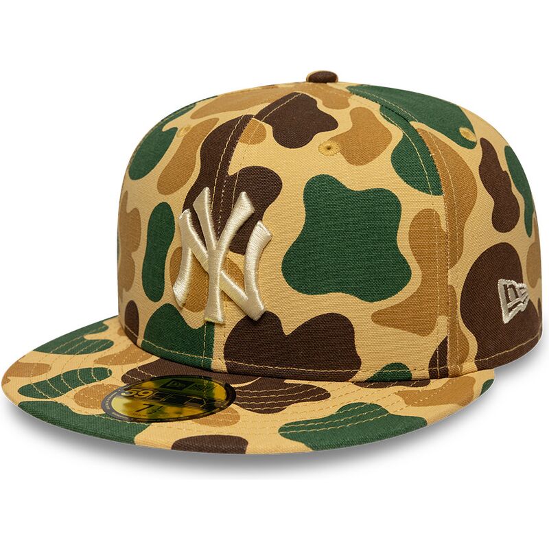 flad-kasket-camouflage-justeret-med-beige-logo-59fifty-camo-fra-new-york-yankees-mlb-fra-new-era