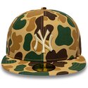 flad-kasket-camouflage-justeret-med-beige-logo-59fifty-camo-fra-new-york-yankees-mlb-fra-new-era