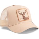 beige-trucker-kasket-hjort-blur-stag-the-farm-fra-goorin-bros