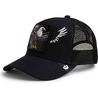 Goorin Bros. sort trucker-kasket ørn Wings Free The Farm