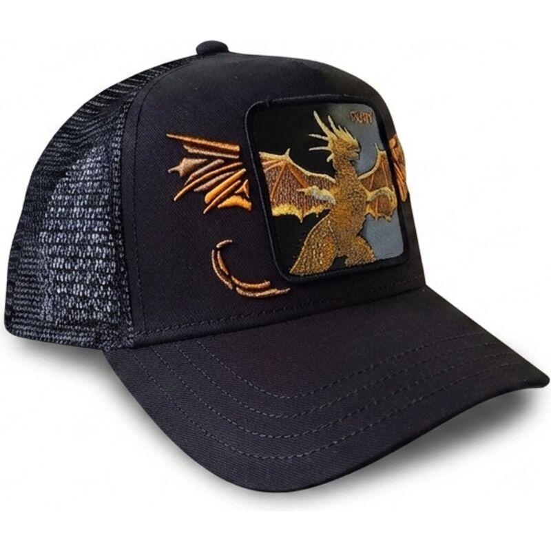goorin-bros-sort-trucker-kasket-med-drage-wings-fury-the-farm