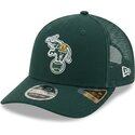 gron-trucker-kasket-9seventy-stretch-snap-evergreen-fra-oakland-athletics-mlb-fra-new-era