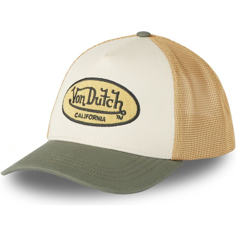 trucker-kasket-brun-og-gron-terry12-fra-von-dutch