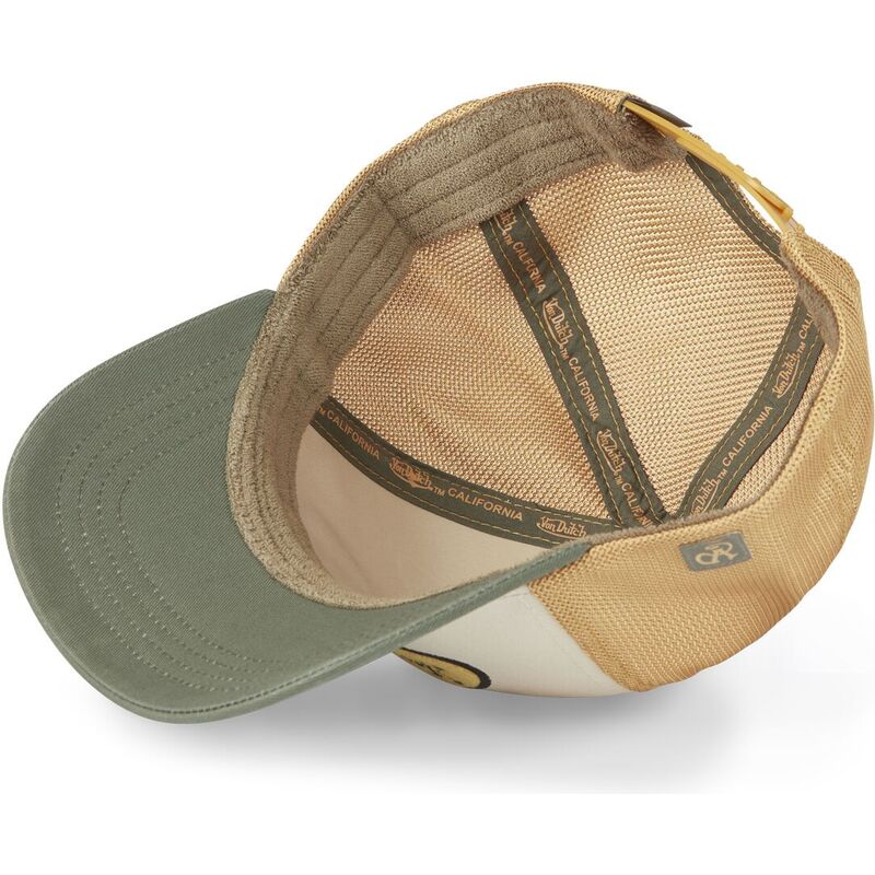trucker-kasket-brun-og-gron-terry12-fra-von-dutch