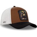 trucker-kasket-brun-mona-lisa-art-mona-mona-gringa-famous-fra-capslab