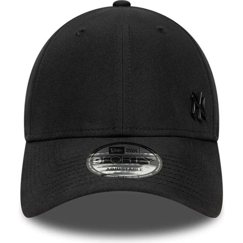 sort-justerbar-kurvet-kasket-9forty-tonal-flawless-fra-new-york-yankees-mlb-fra-new-era