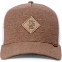 trucker-kasket-brun-og-sort-hft-jerseyspots-fra-djinns