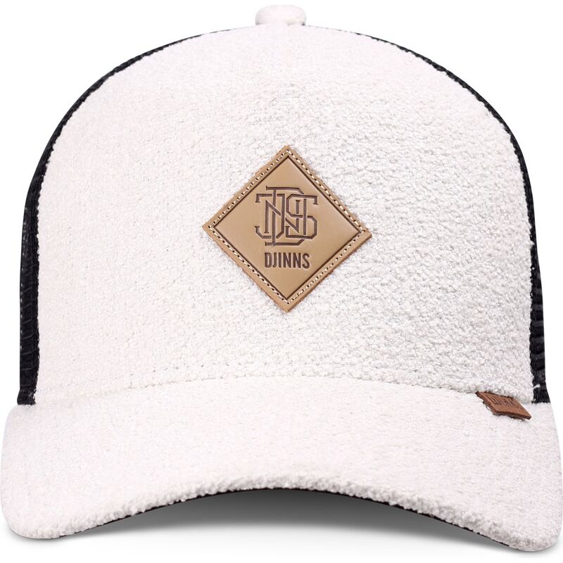 beige-og-sort-trucker-kasket-hft-knobfab-fra-djinns