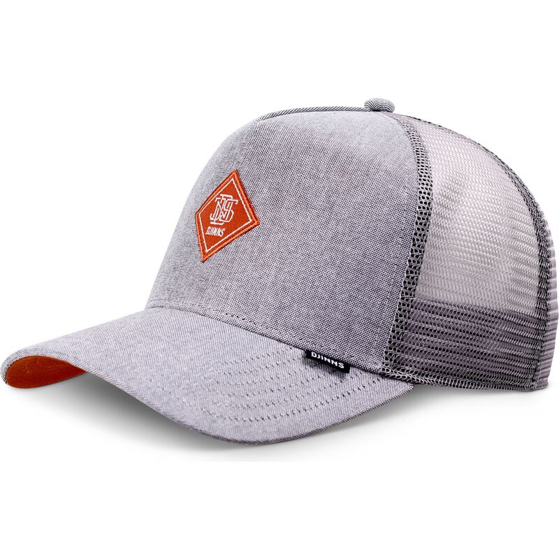 gra-trucker-kasket-med-rodt-logo-hft-oxfordcontra-fra-djinns