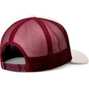 beige-og-rod-trucker-kasket-hft-colourmelange-fra-djinns