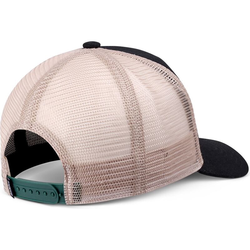 trucker-kasket-sort-og-beige-hft-do-nothing-club-gorilla-fra-djinns