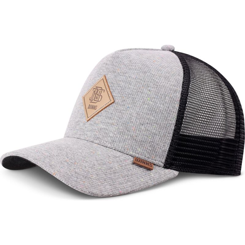 gra-og-sort-hft-jerseyspots-trucker-kasket-fra-djinns