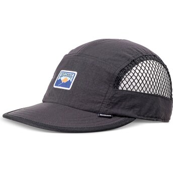 Flad sort justerbar trucker-kasket Soft BigNet Mountain fra Djinns