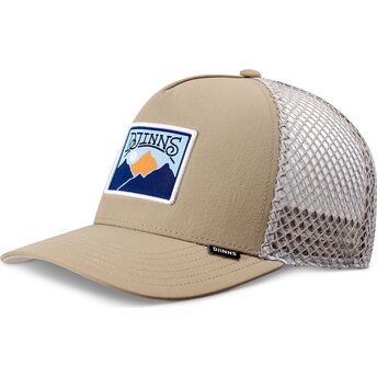 Beige trucker kasket HFT BigNet Mountain fra Djinns