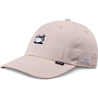 Beige justerbar curved cap Guy in a Cup fra Djinns