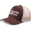 trucker-kasket-brun-og-beige-hft-guy-in-a-cup-fra-djinns