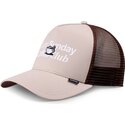 trucker-kasket-beige-og-brun-hft-guy-in-a-cup-fra-djinns