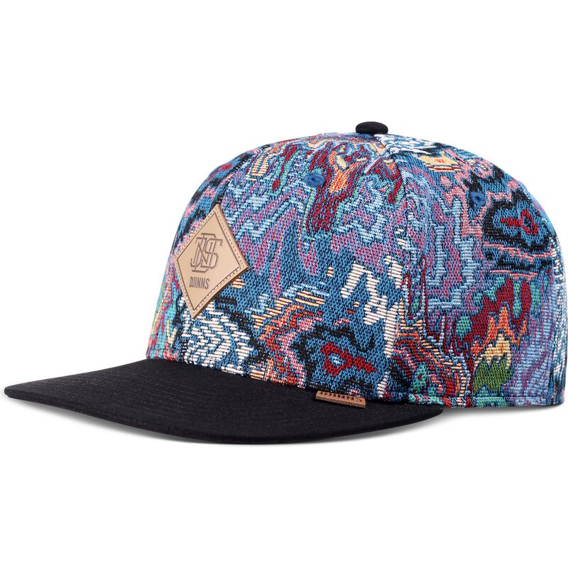 flad-kasket-multifarvet-snapback-colourexplo-fra-djinns