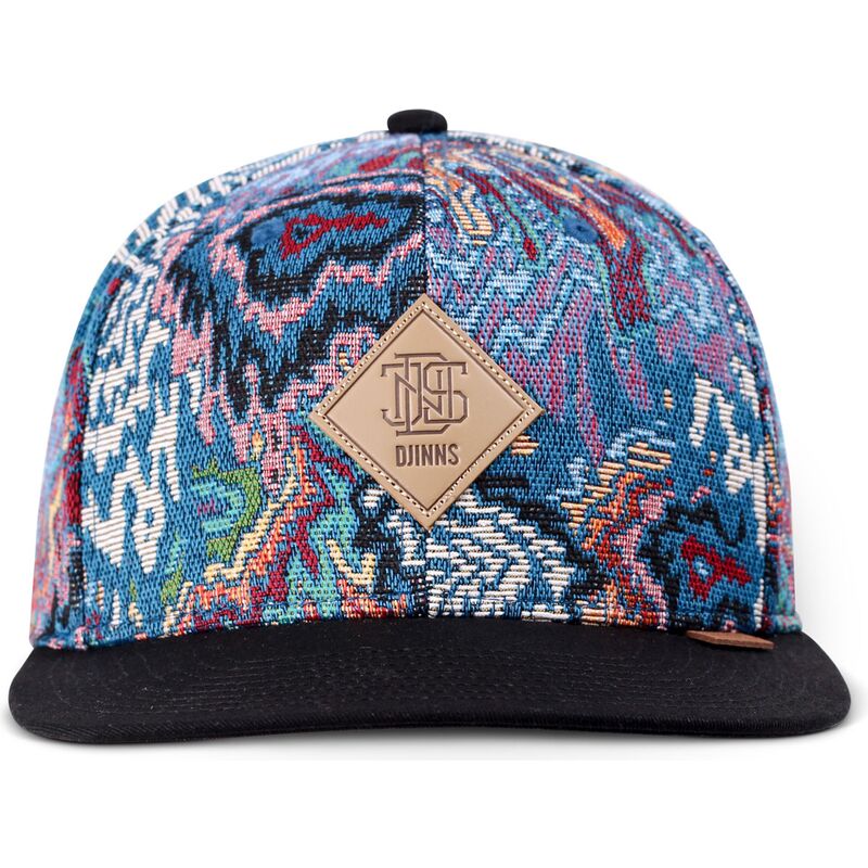 flad-kasket-multifarvet-snapback-colourexplo-fra-djinns