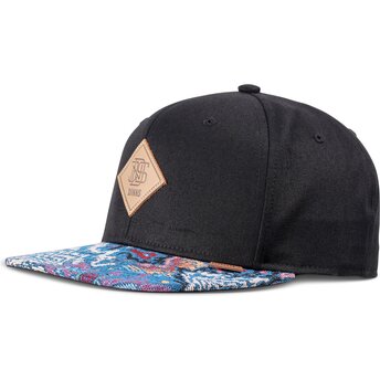 Flad kasket multifarvet snapback Colourexplo Rev fra Djinns