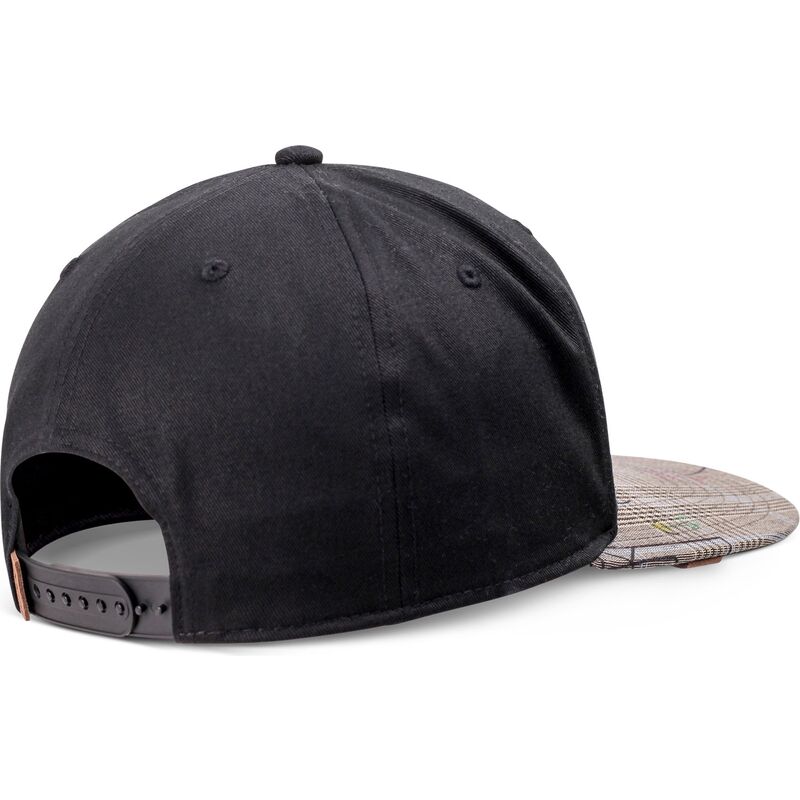 flad-sort-og-gra-snapback-kasket-crinklecheck-rev-fra-djinns