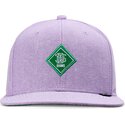 flad-violet-snapback-kasket-med-gront-oxfordcontra-logo-fra-djinns