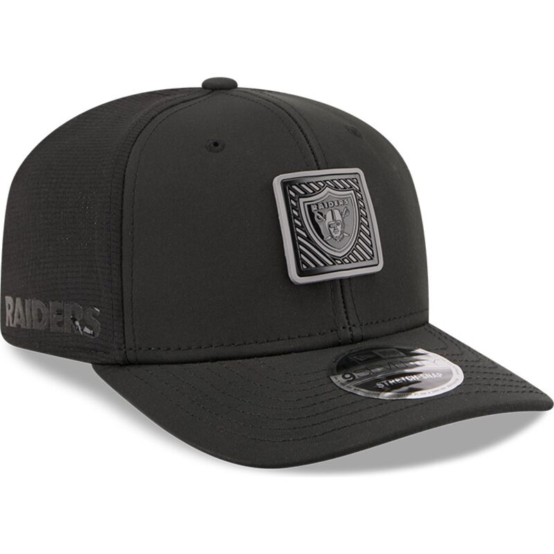 kasketter-buet-sort-snapback-9seventy-stretch-snap-training-pack-2026-fra-las-vegas-raiders-nfl-af-new-era