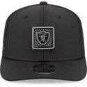 kasketter-buet-sort-snapback-9seventy-stretch-snap-training-pack-2026-fra-las-vegas-raiders-nfl-af-new-era