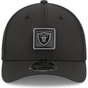 sort-buet-snapback-kasket-9forty-m-crown-training-pack-2026-fra-las-vegas-raiders-nfl-fra-new-era